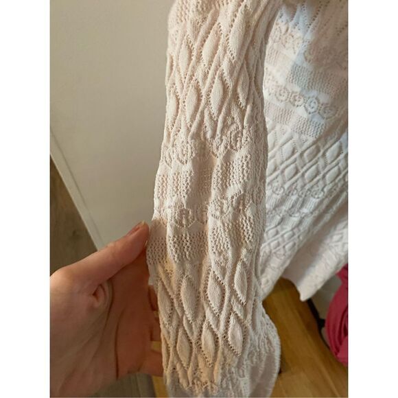 Lauren Conrad, pink size large sweater, no shoulders - Picture 3 of 5